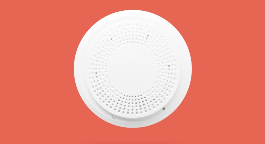 Smoke detector in Columbia.